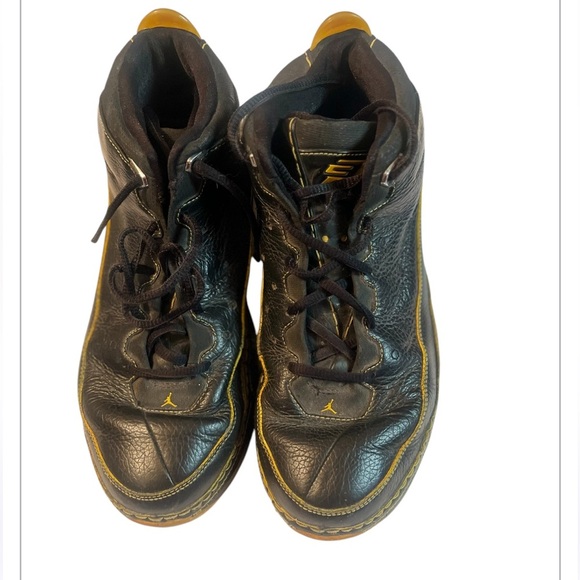 Air Jordan 61XTY Chris Paul - Papa Chilly 2007-2008 US Size 11 Black/Yellow OG - Picture 1 of 13